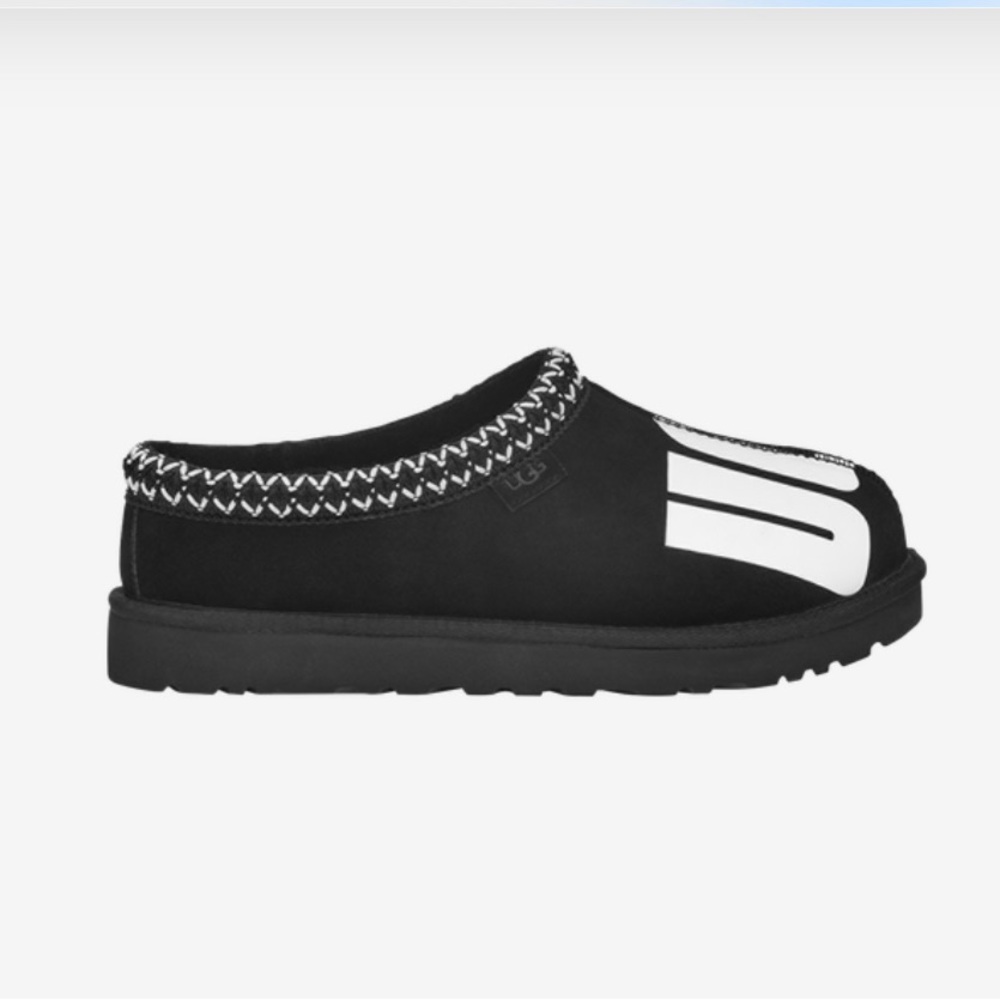 UGG TASMAN CHOPD Gray Sliders Slippers - Picture 2 of 5